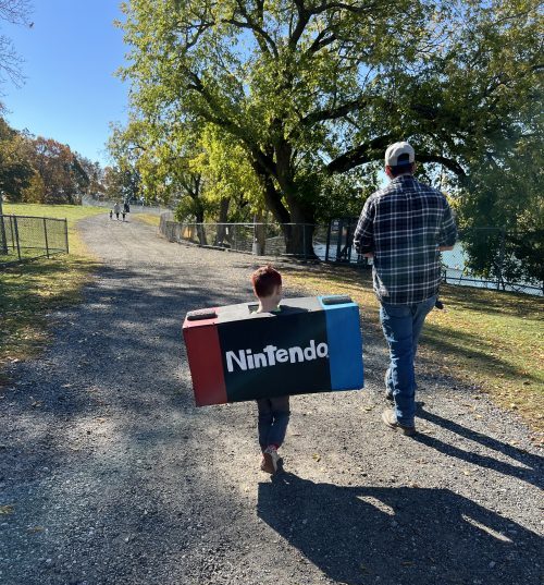 DIY Nintendo Switch Halloween Costume