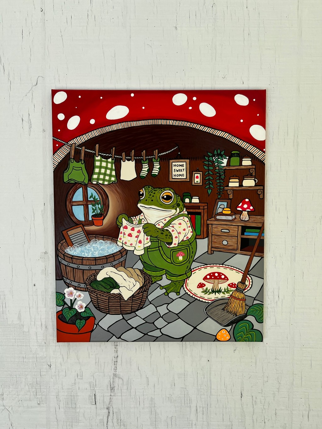 New Painting: “The Extraordinary Domestic Life of Thomas the&nbsp;Toad”